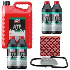 Set Getriebeöl LIQUI MOLY ATF 1800 9 Liter + Getriebeölfilter für Mercedes W210