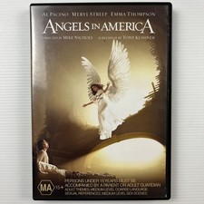 Angels in America DVD Region 4 Al Pacino Meryl Streep Emma Thompson