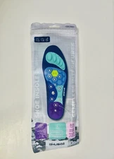 AKUSOLI Magnetic Shoe Insoles. Arch Support for Plantar Fasciitis L / XL
