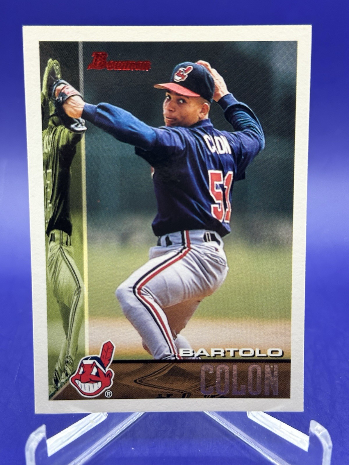 BARTOLO COLON 1995 Bowman ROOKIE #22 - NM/MT - Indians