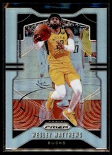 Wesley Matthews 2019-20 Panini Prizm Silver Prizms Refractor #214 Milwaukee