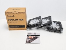 Coolsonic 120mm PC Case Cooler Fan 3-Pack 4-Pin PWM ARGB Cooling Fans Sealed NEW