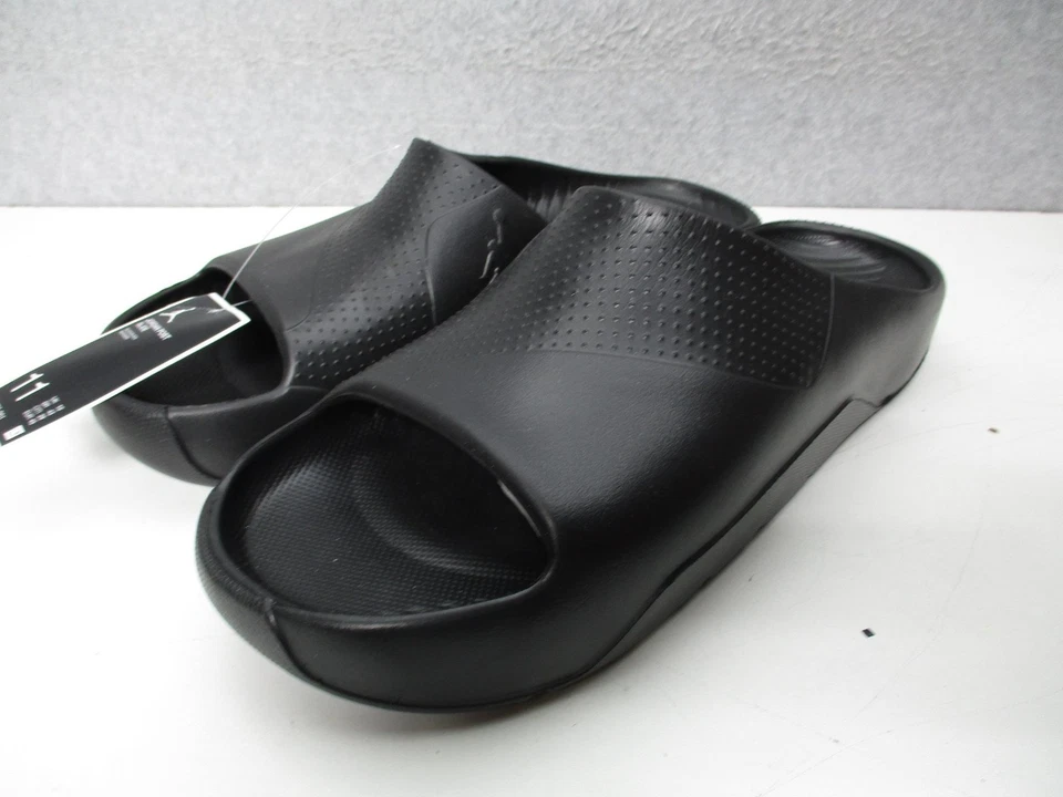 Jordan Post Zapatos Deslizables Para Hombre Talla 11 Sandalias Negras Cómodas Recuperación DX5575-001 Foto 2 de 4