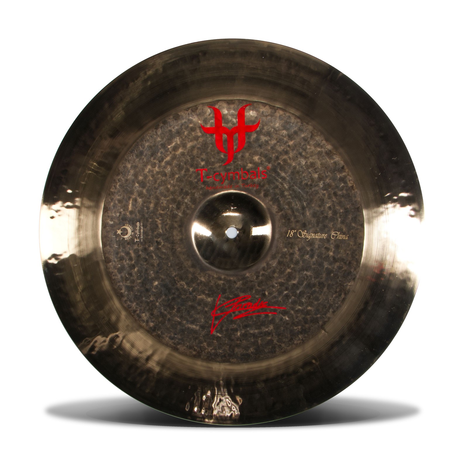 Т-образные тарелки KPCH18 Thunder China 18 с подписью Кевина Паради - China Becken 50590₽