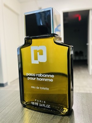 Vintage 90s Paco Rabanne POUR HOMME 100ml   Most Pristine Example I ve Ever Seen