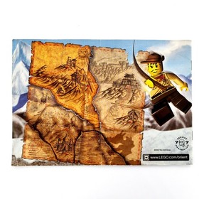 LEGO Adventurers: Yeti's Hideout 7412 Instruction Manual Booklet Original