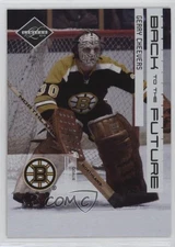2010-11 Limited Back to the Future /199 Tim Thomas Gerry Cheevers #17 HOF
