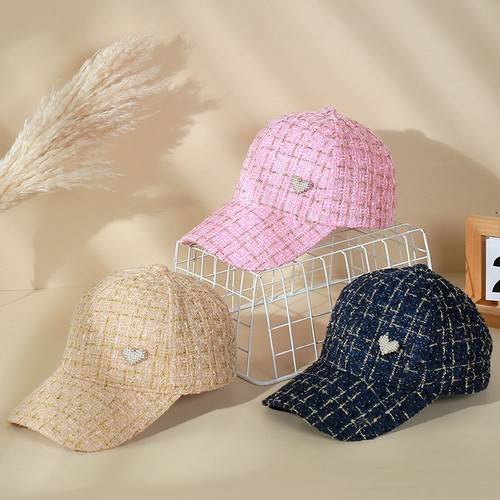 Adjustable Baseball Cap Outdoor Plaid Peaked Cap SunHat Travel Casual Hat New - Picture 4 of 11