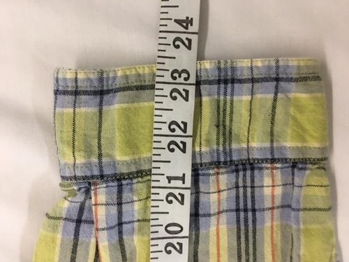 Avenue jacket 30/32 blues yellow blue plaid long sleeve pockets full zip light - Picture 6 of 6