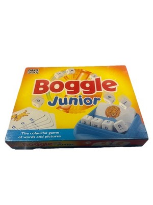 Vintage 1994 Boggle Junior Lernspiel 100 % vollständig klassisches Brettspiel Kinder