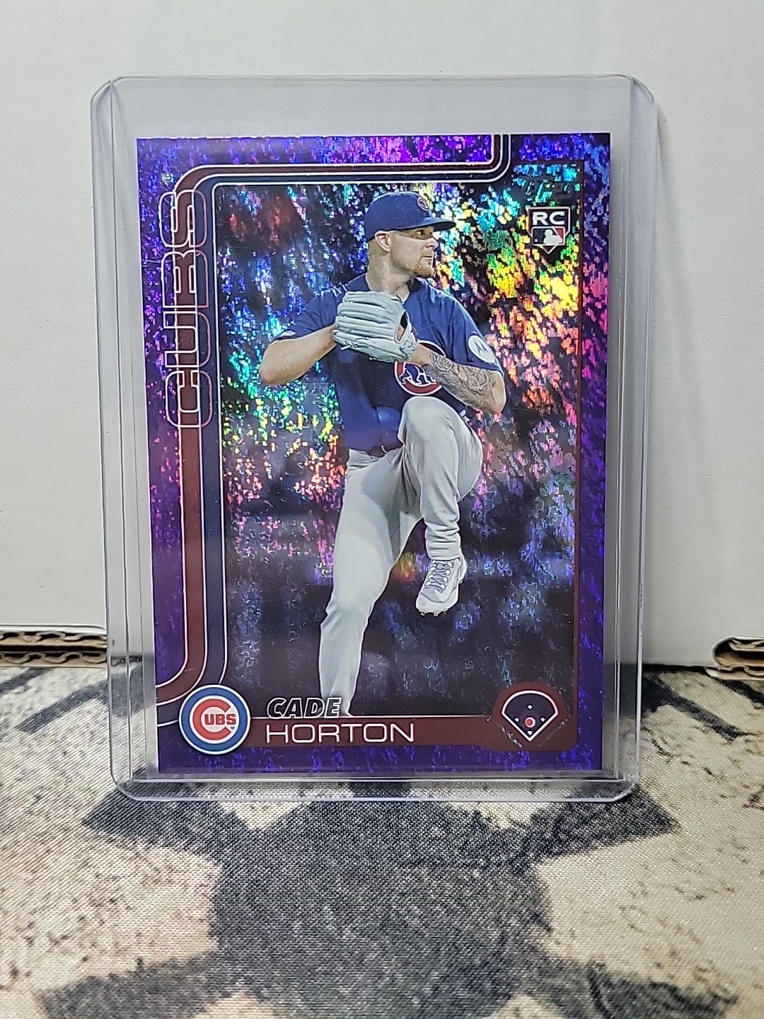 2025 Topps Update Series - Cade Horton #US140 Purple Foil /250 (RC)