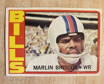 1972 Topps Football Card #30 Marlin Briscoe