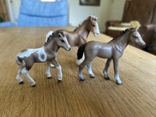 Schleich Horse Foals Colt Filly From 2003, 2009 And 2011 Retired