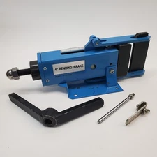 4" Hand Operated Steel Bending Brake 2.5T Capacity Pressing Die 17.34 lbs