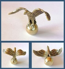 Messing Figur Adler Vogel massiv NEU