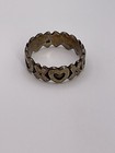 Retired James Avery Hugs and Kisses Ring Sterling Silver Size 8.5 Heart XO Band — photo 2