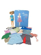 Vintage 12 Tammy By Ideal 1962 BS-12-2 With Case 13 Outfits