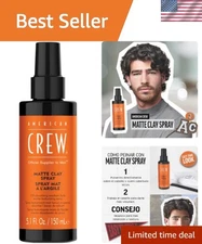 5.1oz Matte Clay Hair Spray - Cruelty-Free Volume & Thickness for All Hair Types