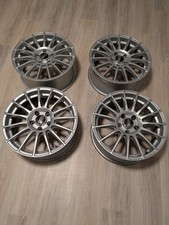 ALLOY WHEEL OZ RACING SUPERTURISMO LM 7.5X17 5X112 MATT RACE SILVER BLACK LETTE