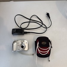 Olympus Camedia C-5000 Zoom 5MP Digital Camera w Charger Cable Case Tested Works