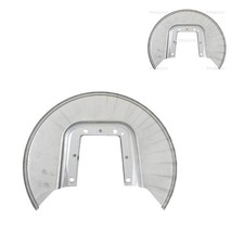 2x TRISCAN Ankerblech Spritzblech Bremsscheibe hinten für Peugeot 206 CC 2D WD 