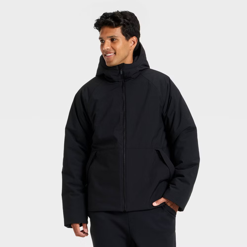 Men's Winter Jacket - All In Motion Black XL