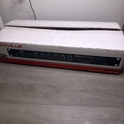 Rockville PPA20 Preamp Professional 1U Rack Mount Pre-Amplifier w/Crossover+EQ