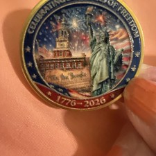 NUEVA MONEDA COLECCIONABLE “Celebrando 250 Años de América Libertad “Nosotros el Pueblo”
