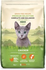 by Amazon Grainfree Recipe Dry Cat Food (Kitten) with Fresh Chicken - 3kg (Prev 5.23 per kilo