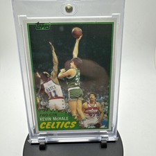 1981 TOPPS BASKETBALL #75 EAST KEVIN MCHALE ROOKIE RC