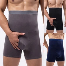 Tummy Controlling Boxer Briefs Designed for Men Emphasizing Comfort and Style
