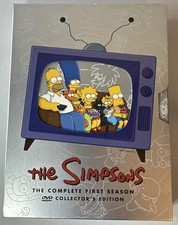 The Simpsons The Complete First Season 1 DVD Collector  s Edition 3 Disc Set 2001