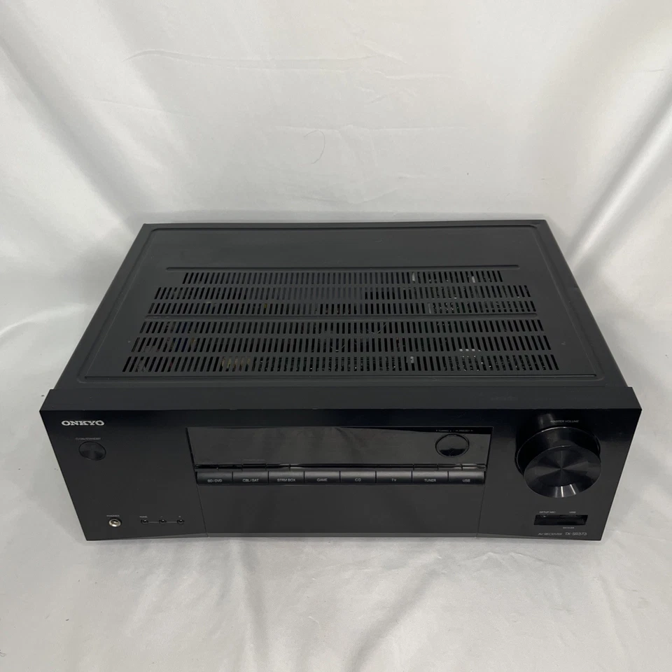Onkyo TX-SR373 5.2 Channel Home Theater Receiver Tested & Working - Image 2 of 4