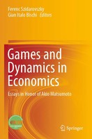 Ferenc Szidarovszky (U. A.) | Games And Dynamics In Economics | Taschenbuch