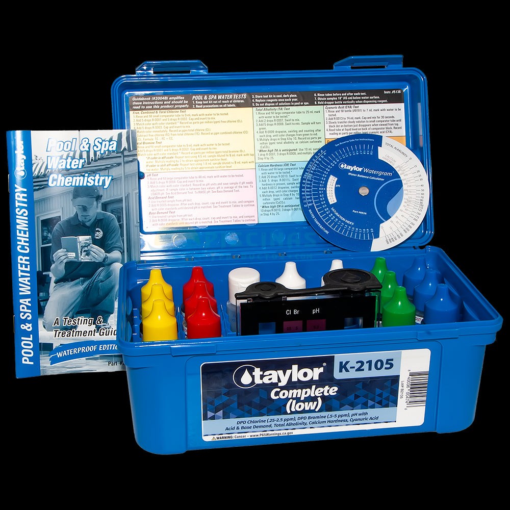 Kit analizador de agua para su piscinas K-2105 de Taylor