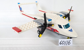 LEGO CITY 60138 HIGH-SPEED CHASE & 60111 AMBULANCE PLANE (87,8/5)