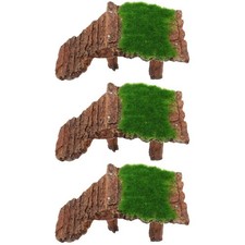  Set 3 Rampe Basking Tartarughe Roccia per Serbatoio Piattaforma Area Tartarughe Acquatiche