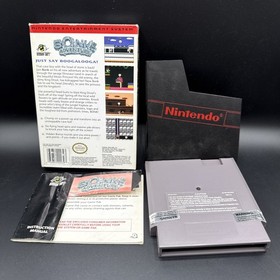 Bonk's Adventure Nintendo NES Game Box and Manual (ripped) Tested Working