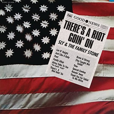 SLY  THE FAMILY STO - RES A RIOT GOIN ON RED VINYL - Vinyl Record - G3z