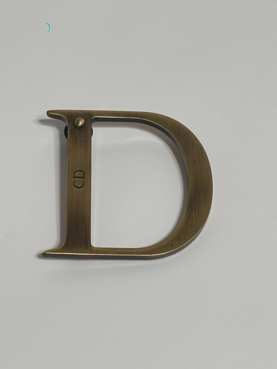 Vtg Christian Dior by John Galliano D Logo Brooch | eBay