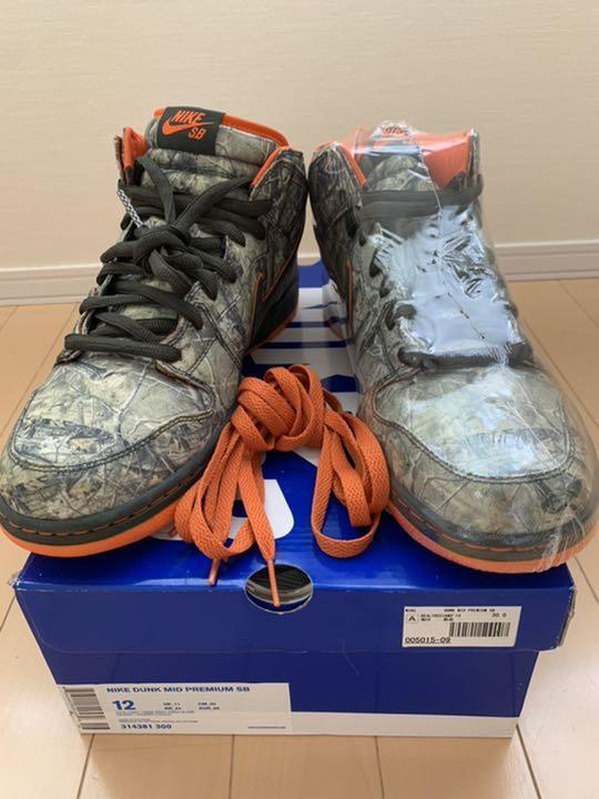nike sb dunk mid realtree camo