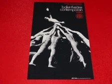 Jean-Jack Martin Affichiste Genial Original Poster Btc Angers Circa 1975 Dance