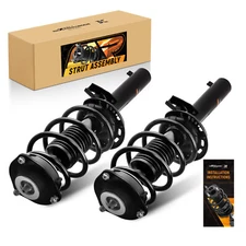 Pair Front Shock Struts Springs Assembly For Volkswagen Jetta Beetle Golf Passat