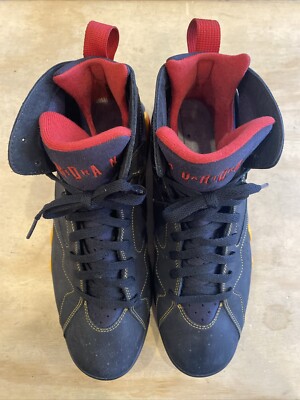 1444) Nike Air Jordan 7 VII Retro Black/Citrus CU9307-081 Men's