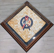 New York Mets 9/11 Game Used 2nd Base With Display Case