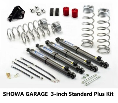 SHOWA GARAGE 3-inch 75mm Lift Suspension Kit3 JB74, 64 Jimny 2018