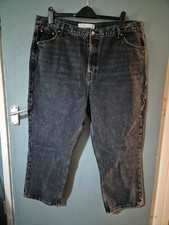 Next Size 20 Black Straight Leg High Rise Jeans 125/128/v 