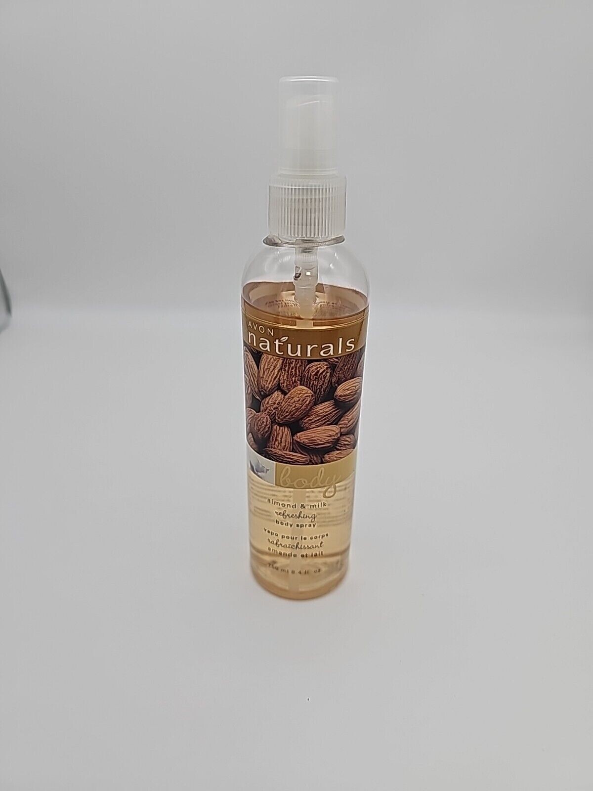 new AVON Naturals Senses Body Spray - almond and milk - 8.4 oz