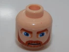 Lego Star Wars Minifigure Head Obi-Wan Kenobi (Clone Wars) SW#5