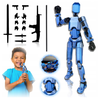 Action Figure Figuren Bewegliche Gelenk Spielzeug 13cm Roboter Puppe Modell